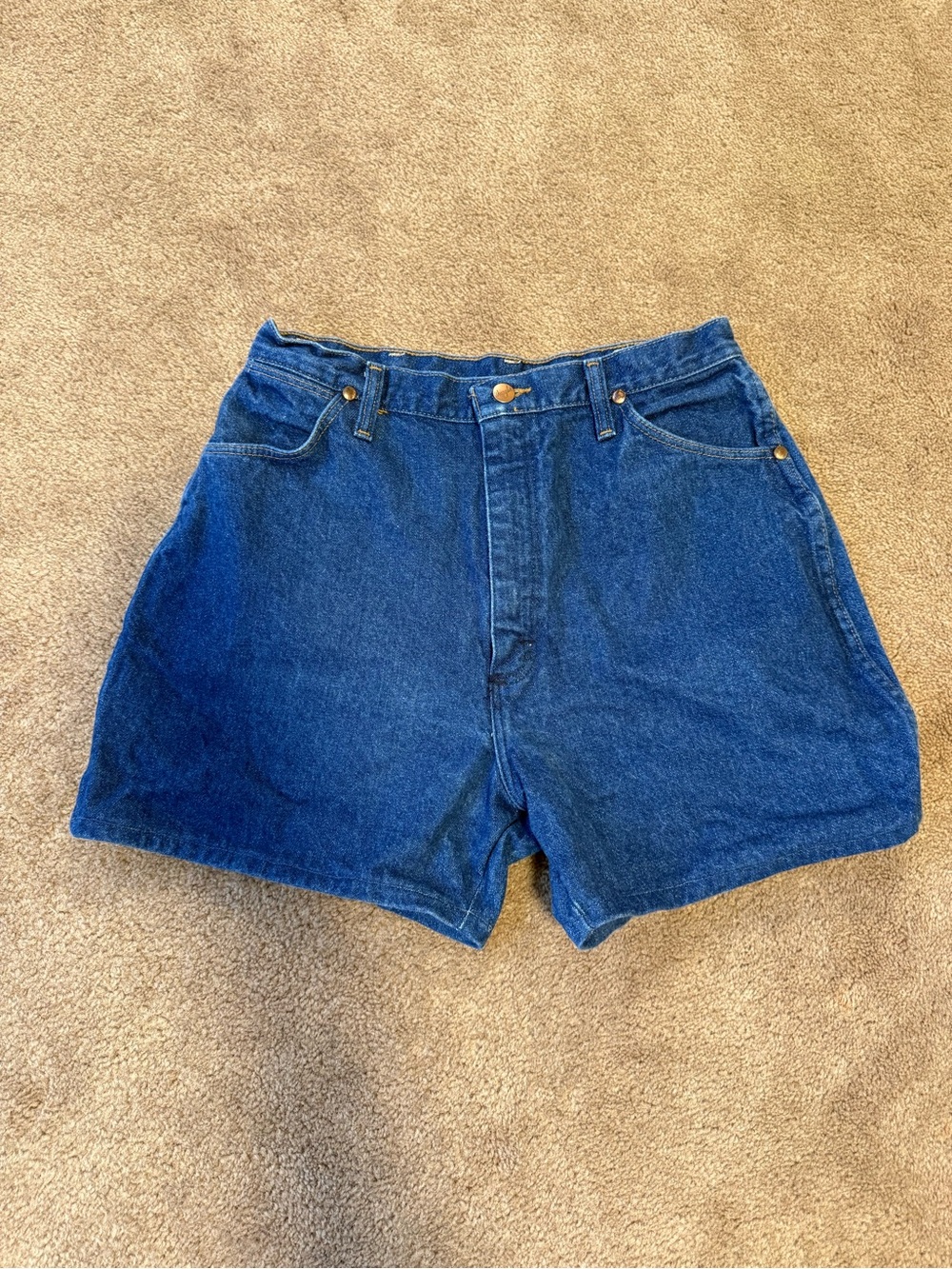 Wrangler Denim Shorts Blue